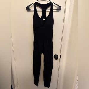 Black Sleeveless Jumpsuit